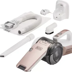 BLACK + DECKER Dustbuster Pivot PV1820LRGP-GB Handheld Vacuum Cleaner – Rose Gold