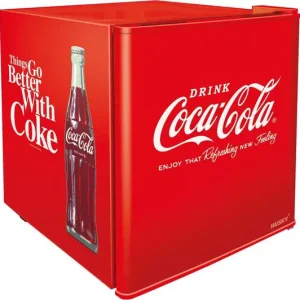 HUSKY Coca-Cola HUS-EL196 Mini Fridge – Red