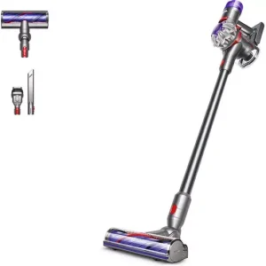 DYSON V8 Cordless Vacuum Cleaner – Silver Nickel