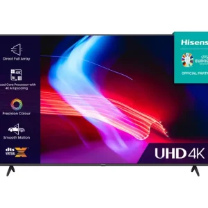 HISENSE 43A6KTUK 43″ Smart 4K Ultra HD HDR LED TV with Amazon Alexa